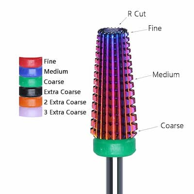 types of nail drill bits and uses