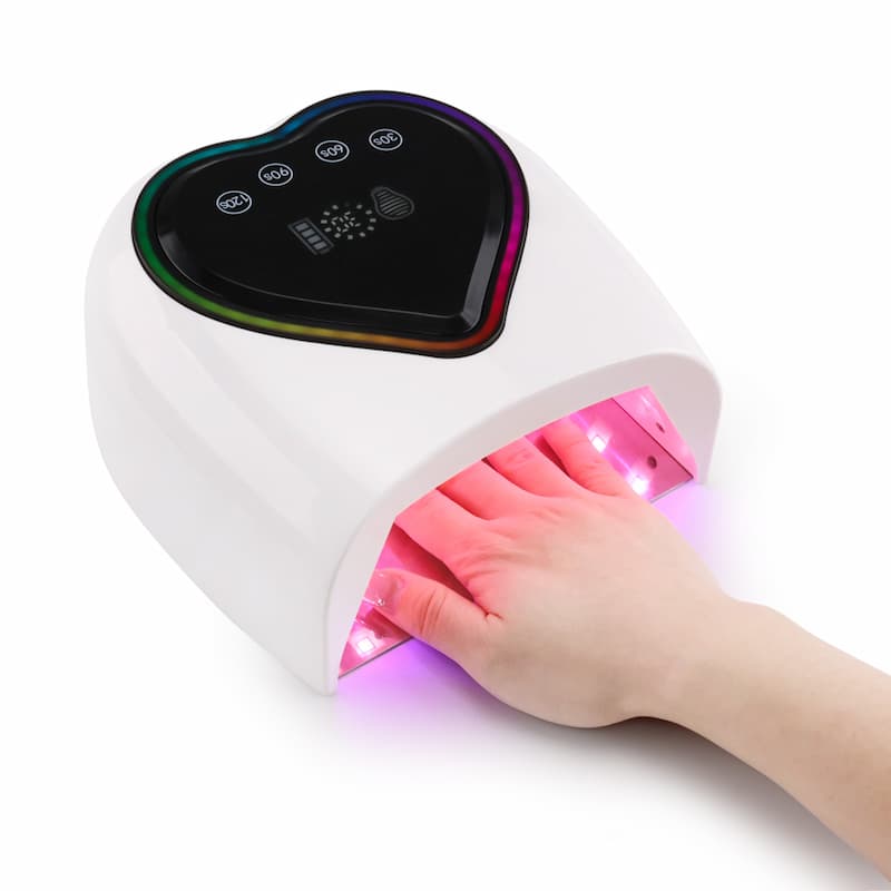 Colorful Heart 96w UV and Led Nail Lamp